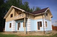В Петрухино-2 завершены работы по строительству комбинированных домов по проектам Полесье и Удача